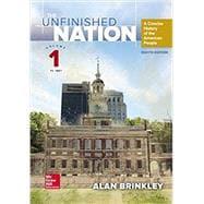 Seller image for The Unfinished Nation: A Concise History of the American People Volume 1 for sale by eCampus