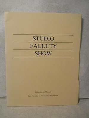 Seller image for Studio Faculty Show for sale by Gil's Book Loft