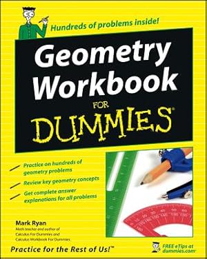 Imagen del vendedor de Geometry Workbook for Dummies (Paperback or Softback) a la venta por BargainBookStores