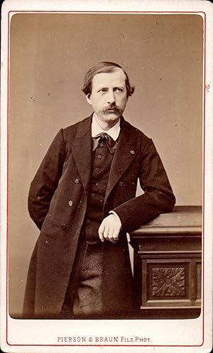 Marcelin Berthelot (1827-1907) - Chemiker chemist Politiker politician Portrait CDV Foto Photo vi...