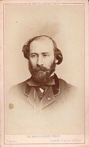 Octave Feuillet (1821-1890) - Schriftsteller writer ecrivain Portrait CDV Foto Photo vintage