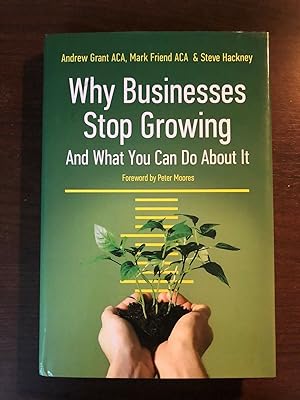 Seller image for WHY BUSINESSES STOP GROWING for sale by Happyfish Books
