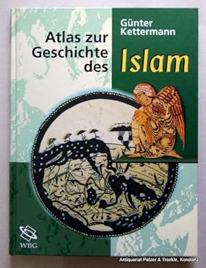 Bild des Verkufers fr Atlas zur Geschichte des Islam. Einleitung von Adel Theodor Khoury. Darmstadt, Wissenschaftliche Buchgesellschaft, 2001. Fol. Durchgngig mit farbigen Karten, Plnen, Grundrissen u. fotografischen Abbildungen. VI, 186 S. Farbiger Or.-Pp. zum Verkauf von Jrgen Patzer