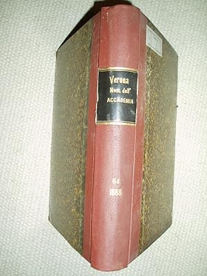 Memorie dell'Accademia d'agricoltura, arti e commercio di Verona : Vol. LXIV [1888]
