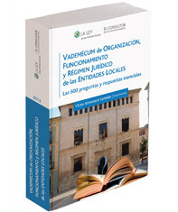 Image du vendeur pour Vademcum de Organizacin, Funcionamiento y Rgimen Jurdico de las Entidades Locales mis en vente par Vuestros Libros