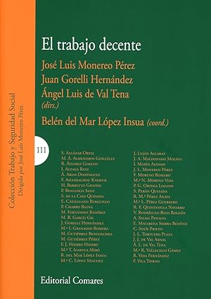 Seller image for EL TRABAJO DECENTE for sale by Vuestros Libros