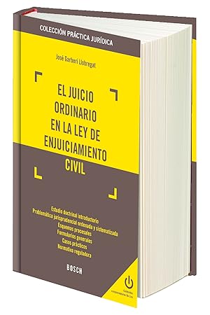 Bild des Verkufers fr El juicio ordinario en la Ley de Enjuiciamiento Civil zum Verkauf von Vuestros Libros