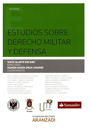 Image du vendeur pour Estudios sobre derecho militar y de defensa mis en vente par Vuestros Libros