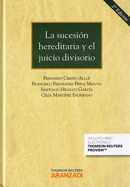 Immagine del venditore per LA SUCESIN HEREDITARIA Y EL JUICIO DIVISORIO 2015 venduto da Vuestros Libros