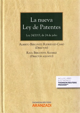 Imagen del vendedor de Nueva Ley de Patentes Ley 24/2015, de 24 de Julio a la venta por Vuestros Libros