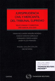 Image du vendeur pour JURISPRUDENCIA CIVIL Y MERCANTIL DEL TRIBUNAL SUPREMO SELECCIONADA Y COMENTADA AO JUDICIAL 2012-2013 mis en vente par Vuestros Libros