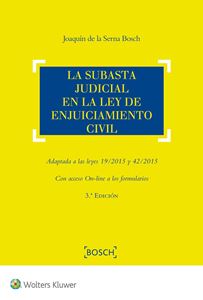 Seller image for LA SUBASTA JUDICIAL EN LA LEY DE ENJUICIAMIENTO CIVIL 2016 for sale by Vuestros Libros