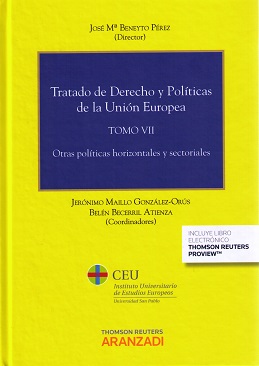 Seller image for TRATADO DE DERECHO Y POLTICAS DE LA UNIN EUROPEA for sale by Vuestros Libros