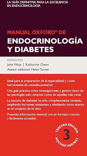 Imagen del vendedor de Manual Oxford de Endocrinologa y Diabetes a la venta por Vuestros Libros