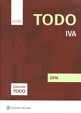 Bild des Verkufers fr TODO IVA 2016 zum Verkauf von Vuestros Libros