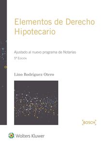 Image du vendeur pour Elementos de Derecho hipotecario mis en vente par Vuestros Libros