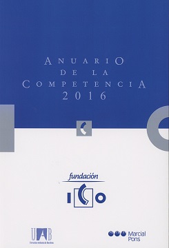 Imagen del vendedor de ANUARIO DE LA COMPETENCIA 2016 a la venta por Vuestros Libros