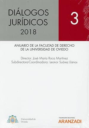 Seller image for DILOGOS JURDICOS 2018 N 3 for sale by Vuestros Libros