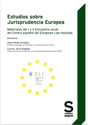 Image du vendeur pour Estudios sobre Jurisprudencia Europea mis en vente par Vuestros Libros