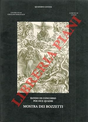 Seller image for Bando per concorso per due quadri. Mostra dei bozzeti. Cento, 1995. for sale by Libreria Piani