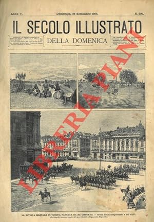 La Rivista Militare di Torino, passata da Re Umberto.