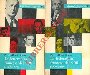 La letteratura francese del 900 (1900-1929)+(1929-1950).