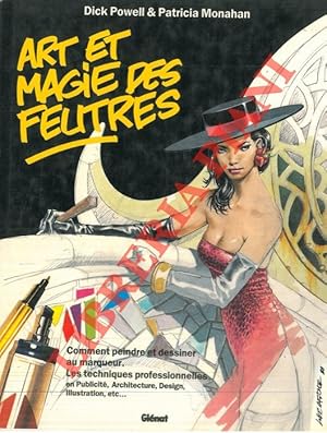 Bild des Verkufers fr Art et magie des feutres. zum Verkauf von Libreria Piani