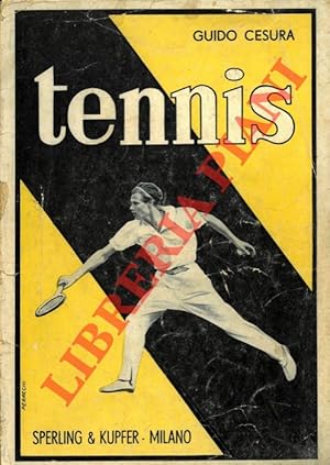 Bild des Verkufers fr Tennis. Terza edizione. zum Verkauf von Libreria Piani