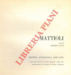 Seller image for Carlo Mattioli. Mostra antologica 1939-1970. for sale by Libreria Piani