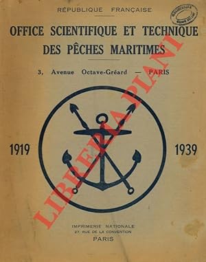 Revue des Travaux. Office Scientifique et Technique des Peches Maritimes. 1919 - 1939.