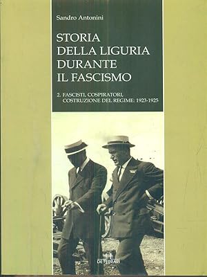 Bild des Verkufers fr Storia della Liguria durante il fascismo. Vol 2 zum Verkauf von Librodifaccia