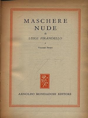 Seller image for Maschere nude vol. I for sale by Librodifaccia