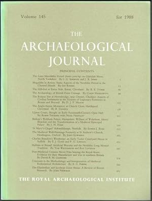 The Archaeological Journal: Volume 145 For The Year 1988