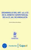 Seller image for Desarrollo del Art. 43. 3 CE en el mbito Competencial de la CC. AA. De Andaluca for sale by AG Library