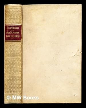 Bild des Verkufers fr Promenades archologiques : Rome et Pompi / par Gaston Boissier zum Verkauf von MW Books