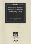 Seller image for Anlisis de Polticas Pblicas en Espaa : enfoques y casos for sale by AG Library