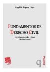 Bild des Verkufers fr Fundamentos de Derecho civil zum Verkauf von AG Library