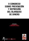 Image du vendeur pour II Congreso sobre prevencin y represin del blanqueo de dinero mis en vente par AG Library