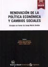 Seller image for Renovacin de la poltica econmica y cambios sociales: Ensayos en honor de Josep Mara Jordn for sale by AG Library