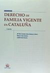 Imagen del vendedor de Derecho de familia vigente en Catalua 3 Ed. 2013 a la venta por AG Library