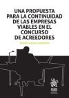 Seller image for Una Propuesta Para la Continuidad de las Empresas Viables en el Concurso de Acreedores for sale by AG Library