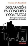 Seller image for Declaracin en concurso y contratos for sale by AG Library