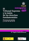 Image du vendeur pour El Tribunal Supremo y la tutela de los derechos fundamentales mis en vente par AG Library