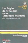 Immagine del venditore per Las reglas de Rotterdam sobre Transporte Martimo venduto da AG Library