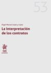 Seller image for La interpretacin de los contratos for sale by AG Library