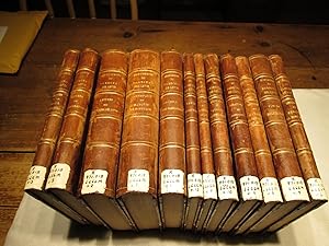 Collection des manuscrits du Maréchal de Lévis. 12 Volumes.