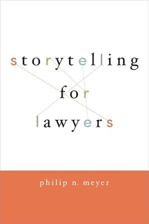 Imagen del vendedor de Storytelling for Lawyers a la venta por GreatBookPrices