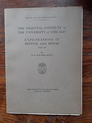 Seller image for DISCOVERIES IN ANATOLIA 1930 - 1931. With the Collaboration of Richard A. Martin and John Morrison. for sale by Librairie Sainte-Marie