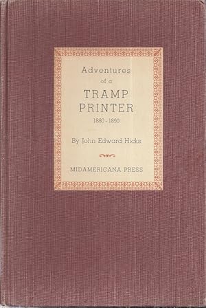 Imagen del vendedor de ADVENTURES OF A TRAMP PRINTER a la venta por Columbia Books, ABAA/ILAB, MWABA