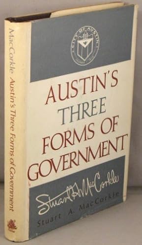 Austin's Three Forms of Government.